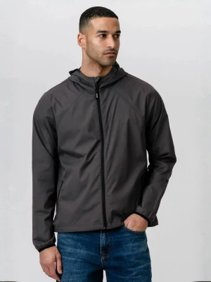 Foto van product TEESHOPPEN Tussenjas ' Shell Jacket ' donkergrijs