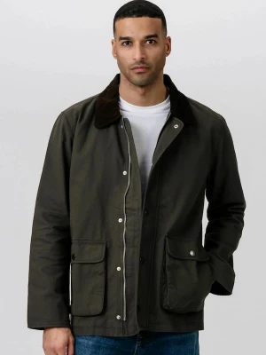 Foto van product TEESHOPPEN Tussenjas ' Twill Jacket ' olijfgroen