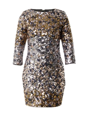 Foto van product TFNC Cocktailjurk 'PARIS' navy / goud / zilver