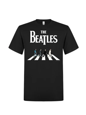 Foto van product The Beatles Shirt 'Beatles abbey road modern T-Shirt' zwart