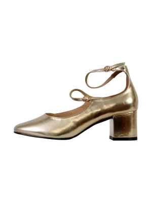 Foto van product The Divine Factory Pumps 'Pumps mit Riemchen' goud