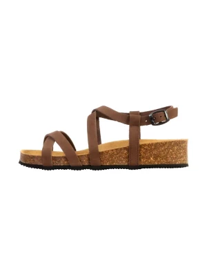 Foto van product The Divine Factory Sandaal 'Ledersandalen Noga Tahel Edge' bruin