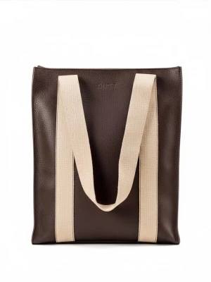 Foto van product THE DUST COMPANY Shopper 'Coffee Manhattan Collection' donkerbruin