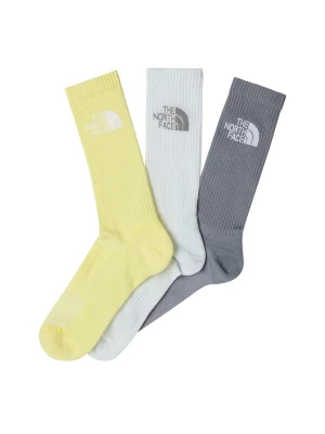 Foto van product THE NORTH FACE Sportsokken citroen / lichtgrijs / donkergrijs / wit