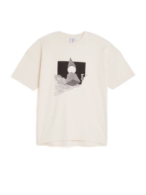Foto van product The Rad Black Kids Shirt 'Afro Space T-Shirt (Collab with KenjoDrawing)' natuurwit