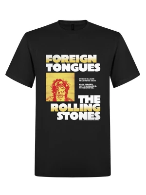 Foto van product THE ROLLING STONES Shirt 'Rolling Stones Foreign Tongues Studioalbum T-Shirt' zwart