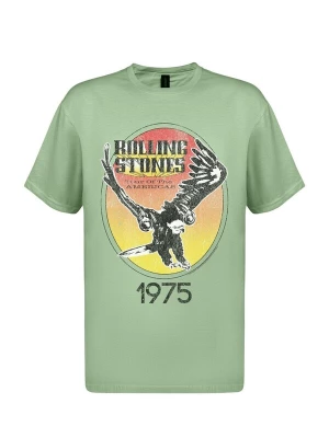 Foto van product THE ROLLING STONES Shirt 'Rolling Stones Tour of the Americas 1975 T-Shirt' groen