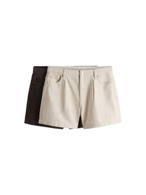 Foto van product The Set Bandplooi jeans ecru / donkerbruin