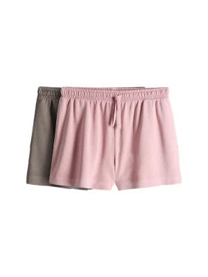 Foto van product The Set Broek donkerbruin / rosa