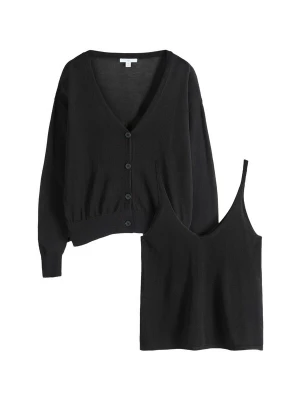 Foto van product The Set Gebreid vest zwart