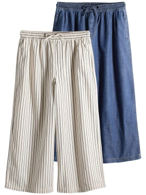 Foto van product The Set Jeans crème / blauw denim / zwart