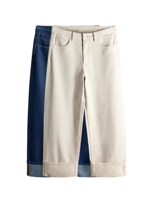 Foto van product The Set Jeans ecru / blauw denim
