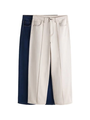 Foto van product The Set Jeans lichtbeige / blauw denim