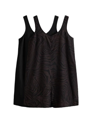 Foto van product The Set Jumpsuit chocoladebruin / zwart