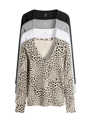 Foto van product The Set Shirt beige / crème / grijs / zwart