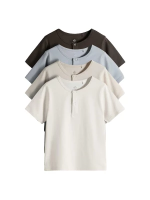Foto van product The Set Shirt beige / lichtblauw / zwart / wit