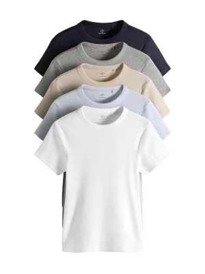 Foto van product The Set Shirt beige / navy / lichtblauw / grijs gemêleerd / wit