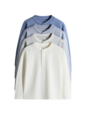Foto van product The Set Shirt blauw / duifblauw / lichtgrijs / wit