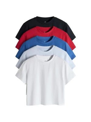 Foto van product The Set Shirt blauw / pastelblauw / rood / zwart / wit