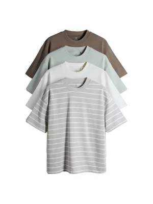 Foto van product The Set Shirt bruin / basaltgrijs / lichtgrijs / wit