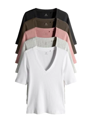 Foto van product The Set Shirt bruin / lichtgrijs / rosa / zwart / wit