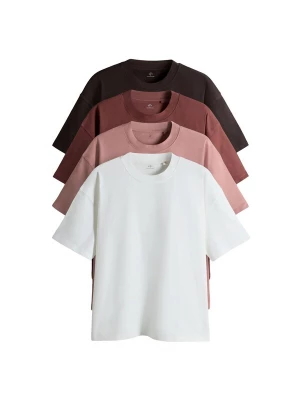 Foto van product The Set Shirt bruin / roestbruin / rosa / wit