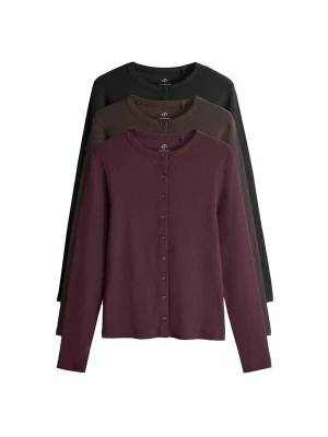 Foto van product The Set Shirt donkerbruin / bordeaux / zwart