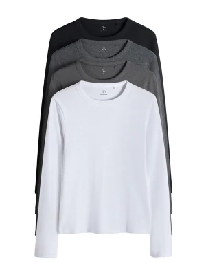 Foto van product The Set Shirt donkergrijs / grijs gemêleerd / zwart / wit