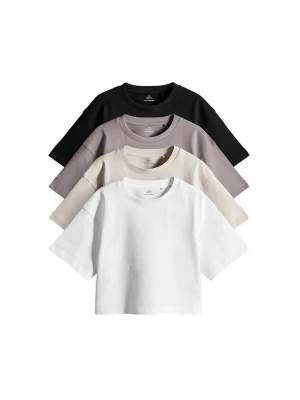 Foto van product The Set Shirt ecru / donkerbeige / zwart / wit
