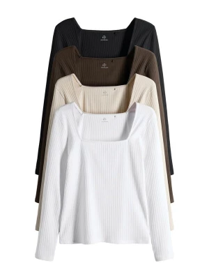 Foto van product The Set Shirt lichtbeige / bruin / zwart / wit