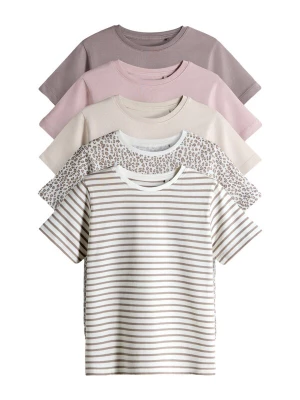 Foto van product The Set Shirt lichtbeige / mauve / rosa / wit