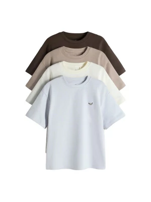 Foto van product The Set Shirt lichtblauw / bruin / lichtbruin / wit