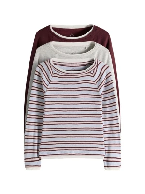 Foto van product The Set Shirt lichtblauw / grijs gemêleerd / bordeaux / wit
