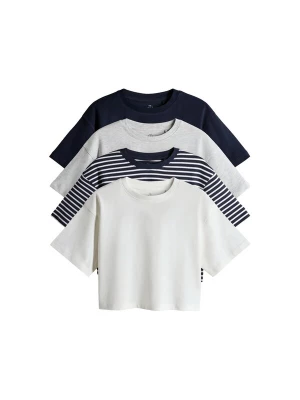 Foto van product The Set Shirt marine / donkerblauw / grijs gemêleerd / wit
