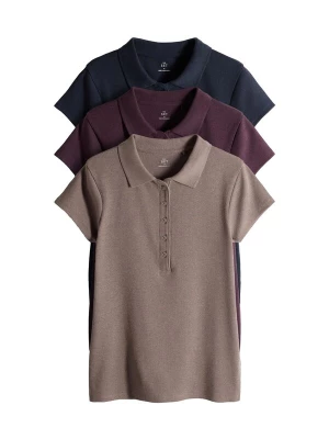Foto van product The Set Shirt nachtblauw / mokka / cyclaam