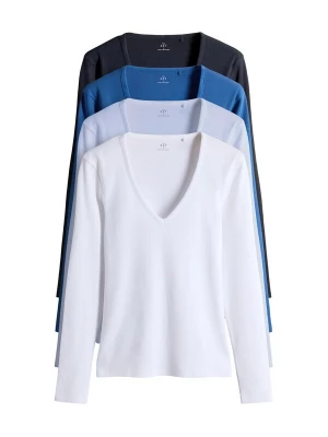 Foto van product The Set Shirt navy / royal blue / koningsblauw / lichtblauw / wit