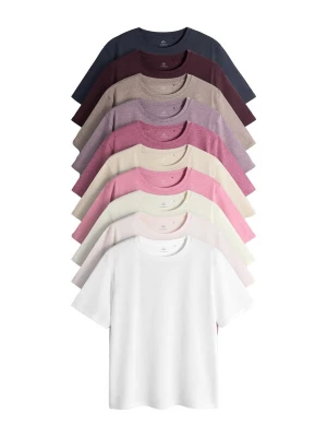 Foto van product The Set Shirt roestbruin / lila / zwart / wit
