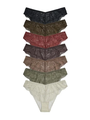 Foto van product The Set Slip nachtblauw / bruin / pastelgroen / donkergroen / kersrood / zwart