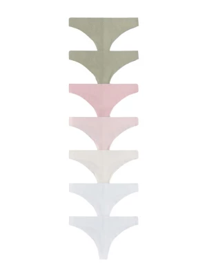 Foto van product The Set String olijfgroen / rosa / poederroze / wit