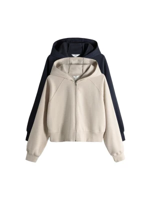 Foto van product The Set Sweatvest crème / navy