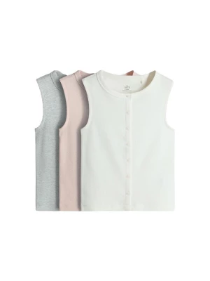 Foto van product The Set Top grijs / rosa / wit