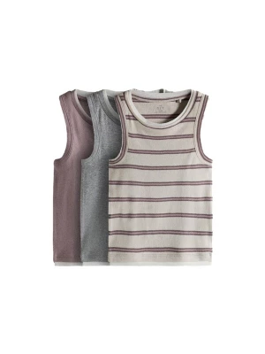 Foto van product The Set Top taupe / bruin / grijs gemêleerd / oudroze