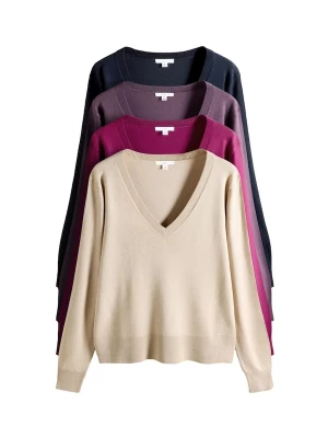 Foto van product The Set Trui beige / navy / bessen / braam