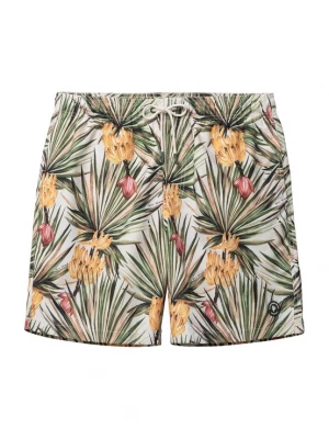 Foto van product The Sunshine Brand Zwemshorts 'Mike Banana Breeze' beige / grasgroen / oranje