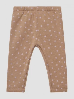 Foto van product Thermische fleece legging met all-over print s.Oliver bruin