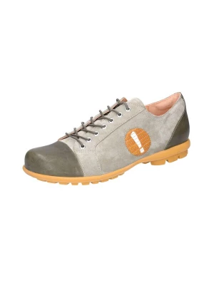 Foto van product THINK! Veterschoen 'Kong' grijs / olijfgroen / oranje / wit