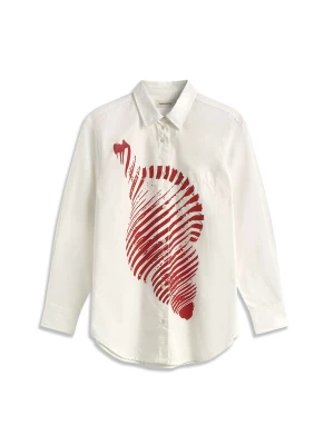 Foto van product Thinking MU Blouse 'Odie' rood / wit