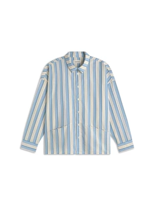 Foto van product Thinking MU Overhemd 'JIM' blauw / wit