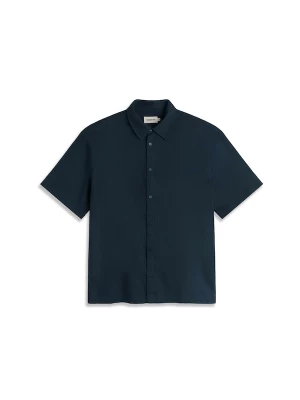 Foto van product Thinking MU Overhemd ' KURTIS ' navy / offwhite