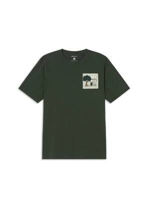 Foto van product Thinking MU Shirt 'Aaron' groen / wolwit